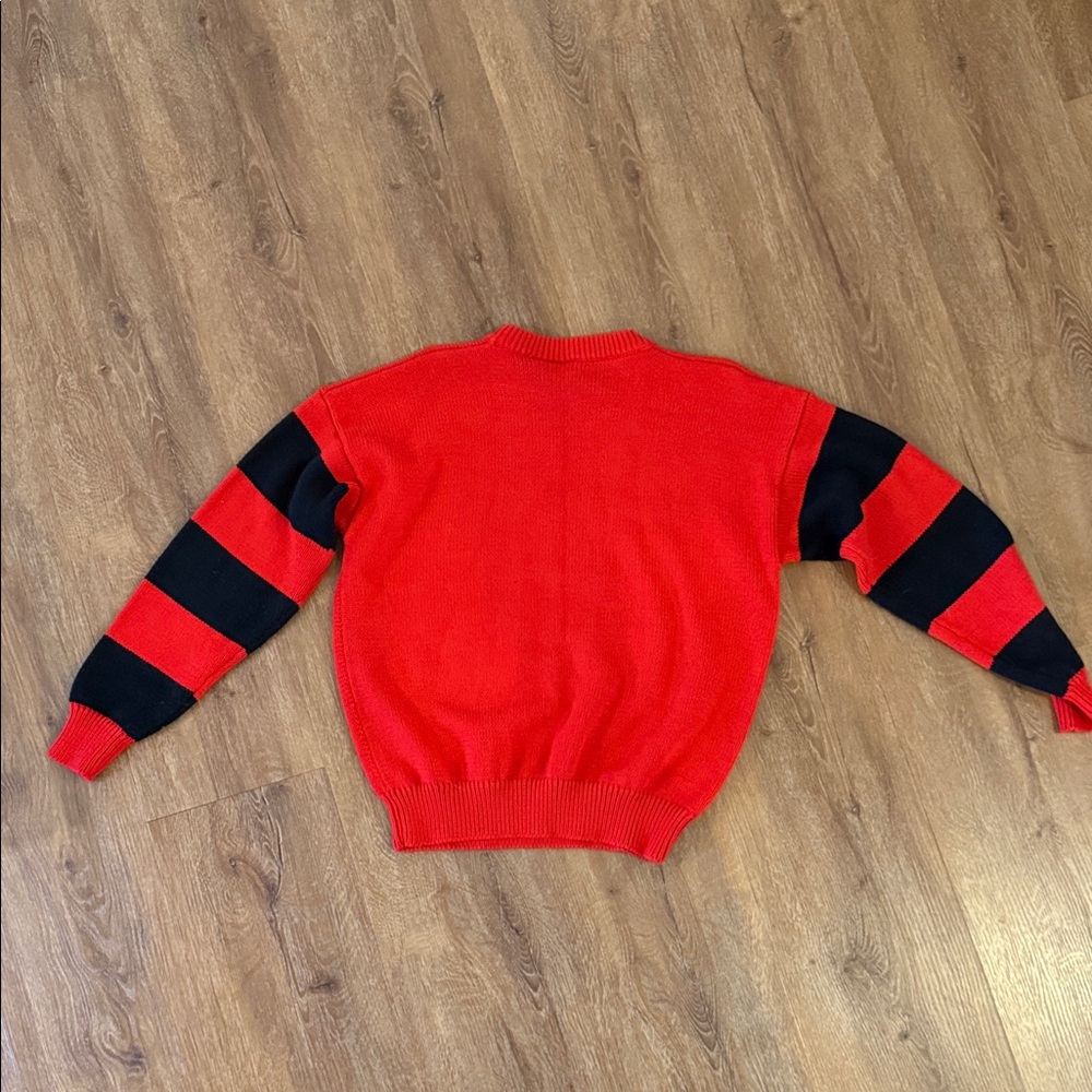 Red Mickey Mouse Graphic Sweater - Picture 3 of 3